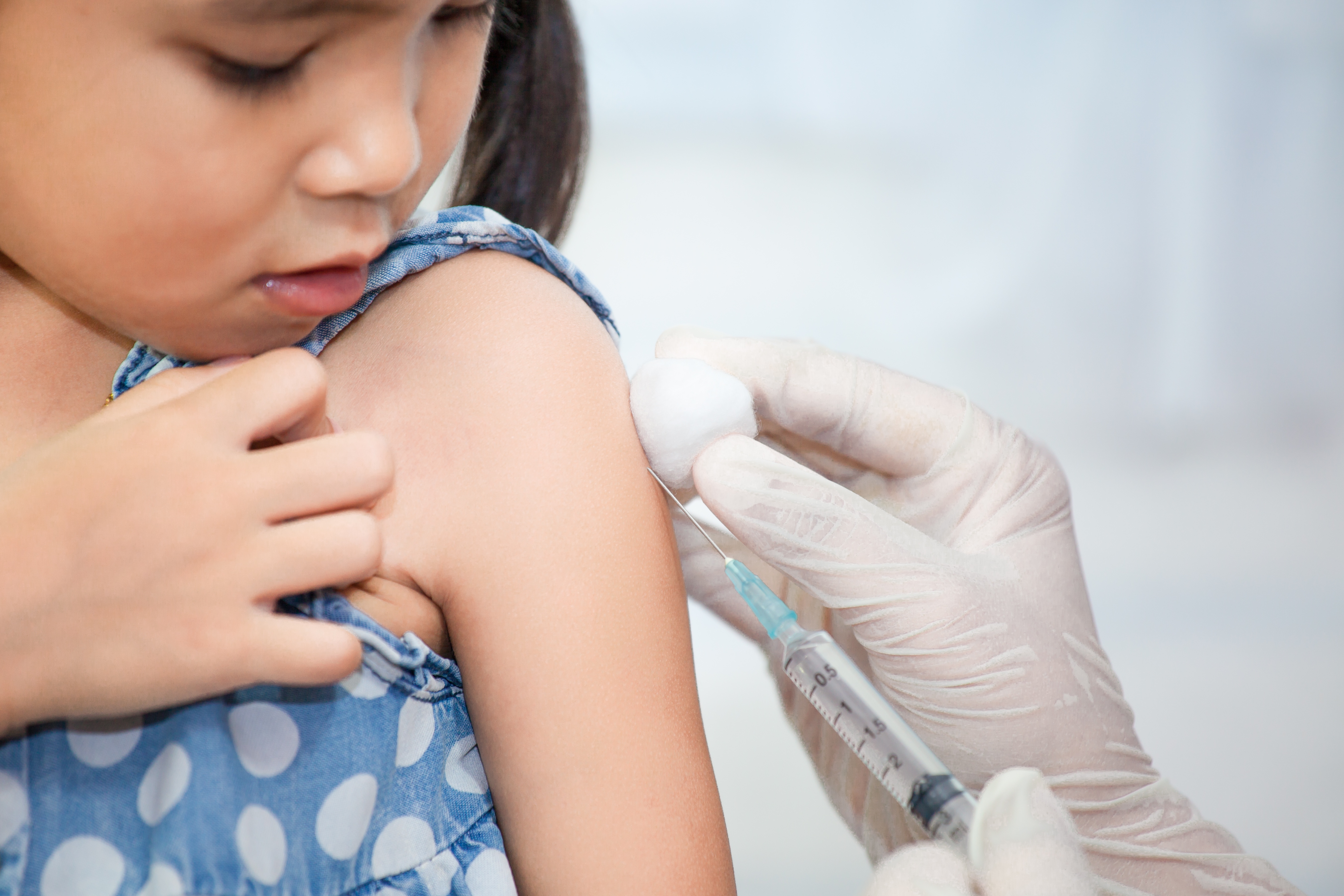 vaccinating child